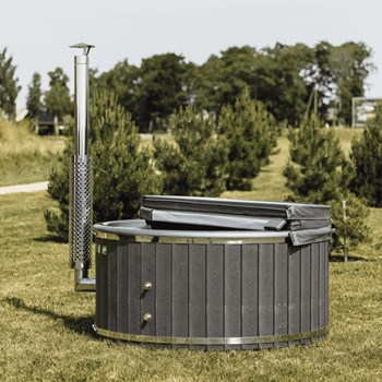 Hottub WPC - interne houtkachel